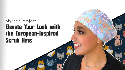 Stylish Comfort: Elevate Your Look with the European-Inspired Scrub Hats