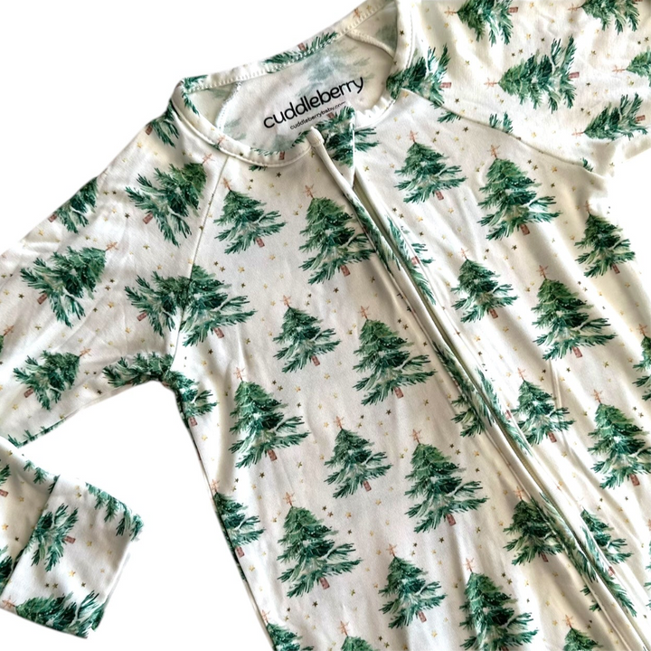 Christmas Tree Zipper Sleeper