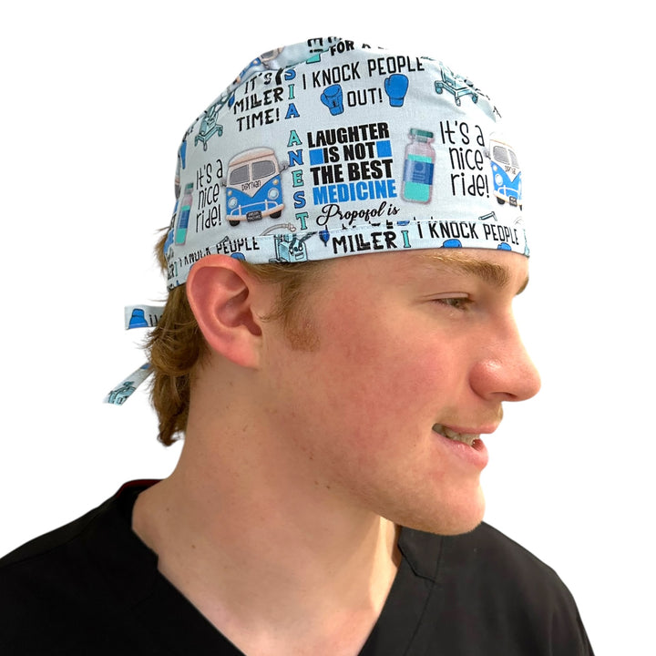 Anesthesia- Classic/Men's Scrub Cap
