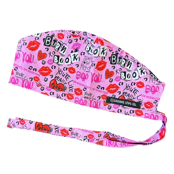 Burn Book- Classic/Men's Scrub Cap