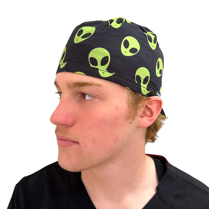 Alien Encounter- Classic/Men's Scrub Cap