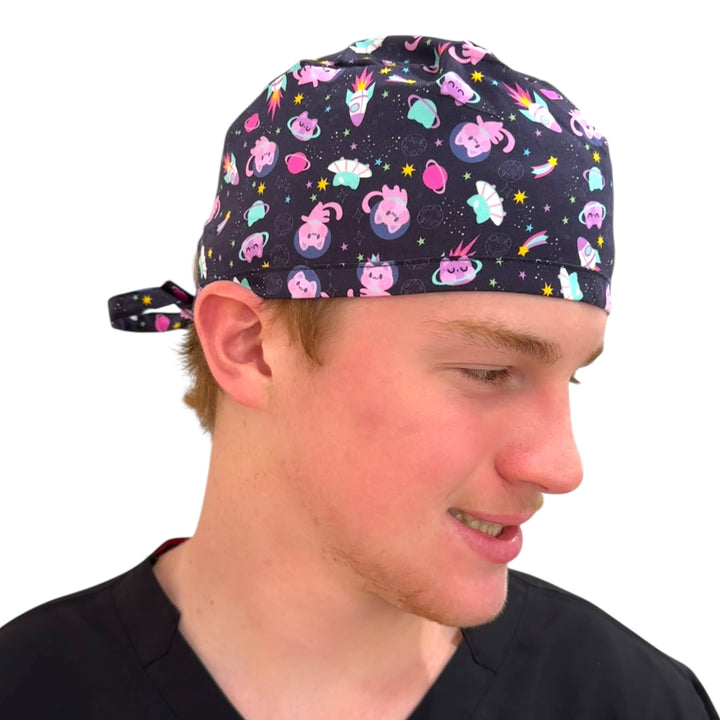 Astro Cats- Classic/Men's Scrub Cap