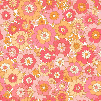 Retro Floral- Euro