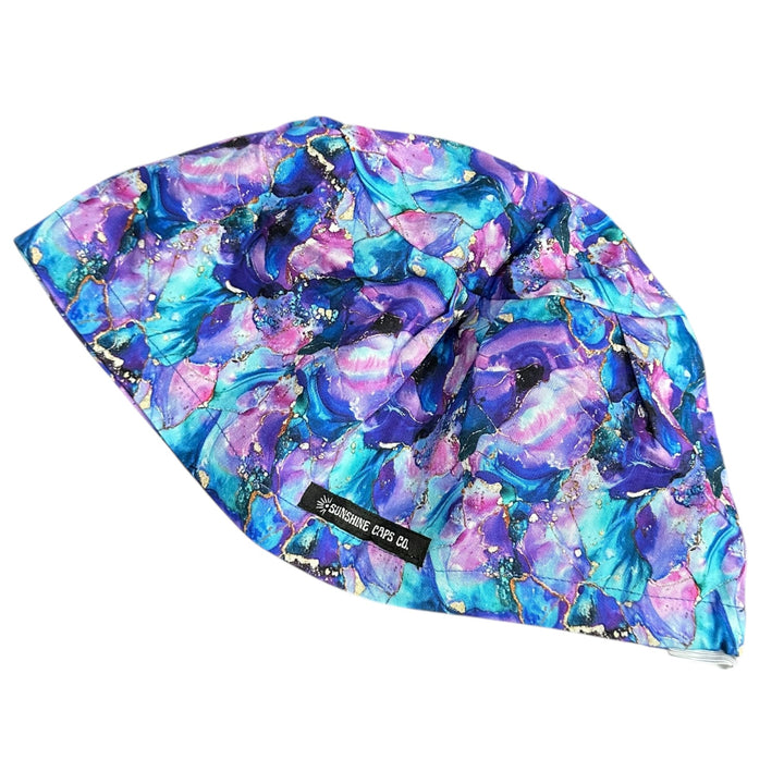 Jewel Tones- Euro Scrub Cap