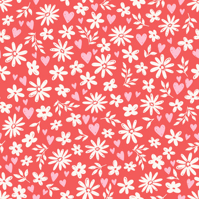 Ditsy Floral- Ponytail