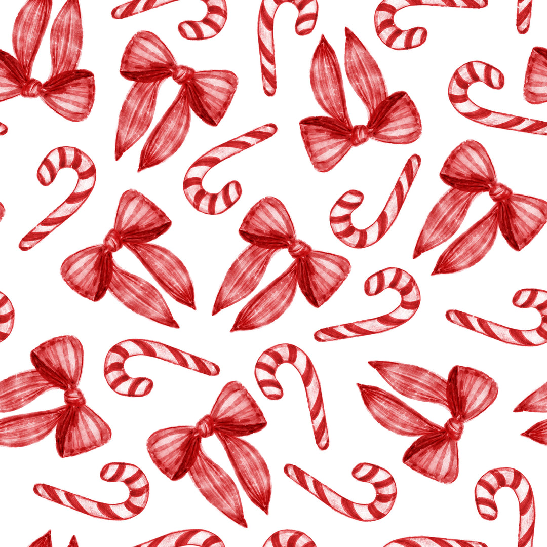 Candy Cane Bows- Euro