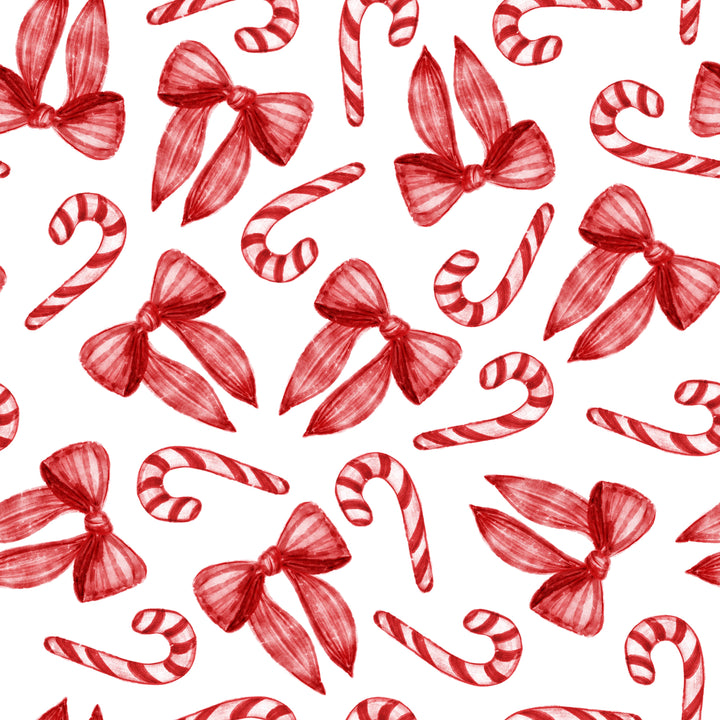Candy Cane Bows- Euro
