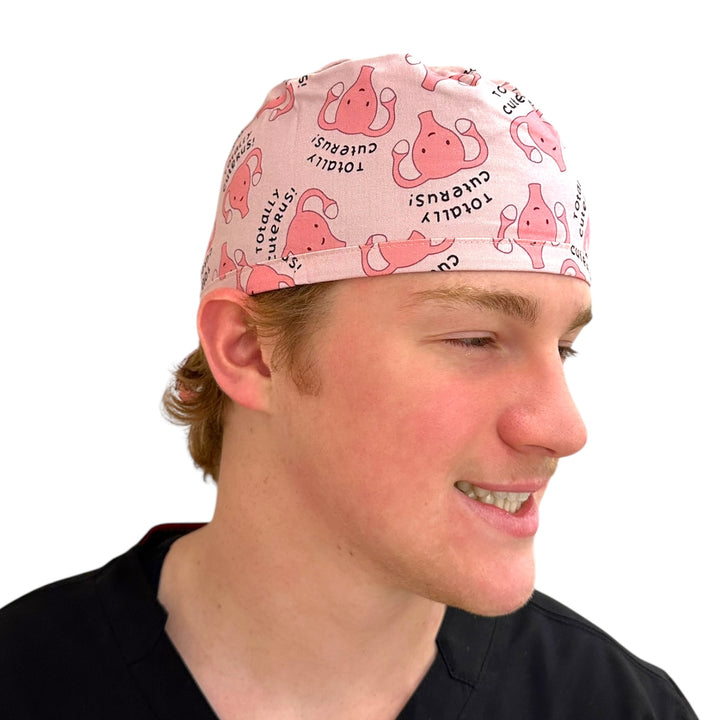 Totally Cuterus- Classic/Men's Scrub Cap