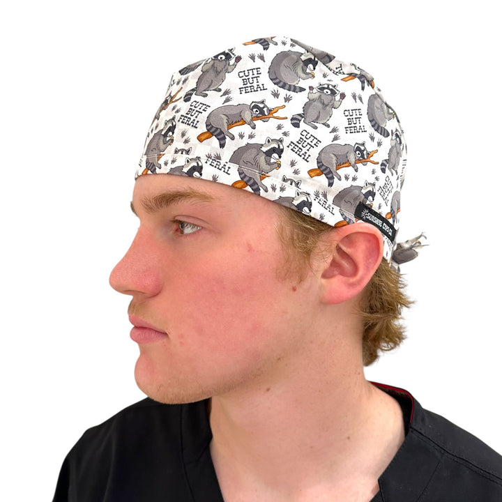 Cute but Feral- Classic/Men's Scrub Cap