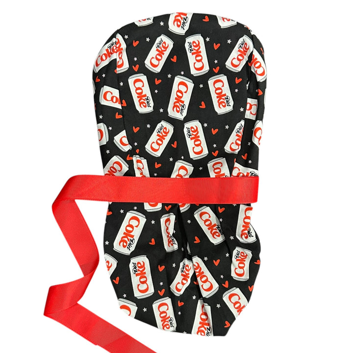 Limited Edition: Diet Coke- Ponytail Scrub Cap