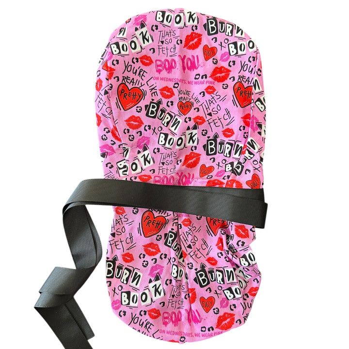 Burn Book- Ponytail Scrub Cap