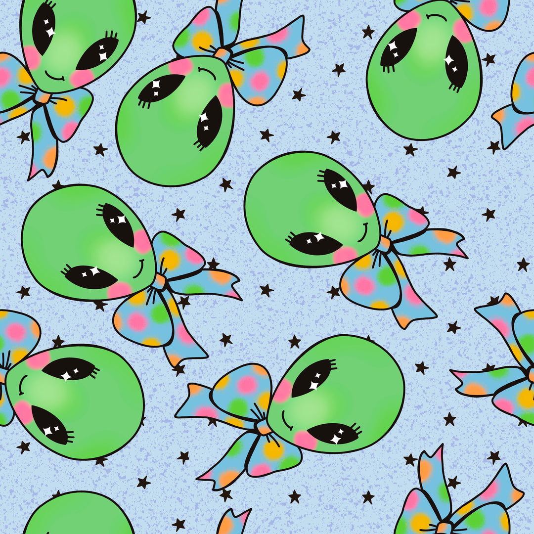 Alien Cuties- Bouffant Scrub Cap