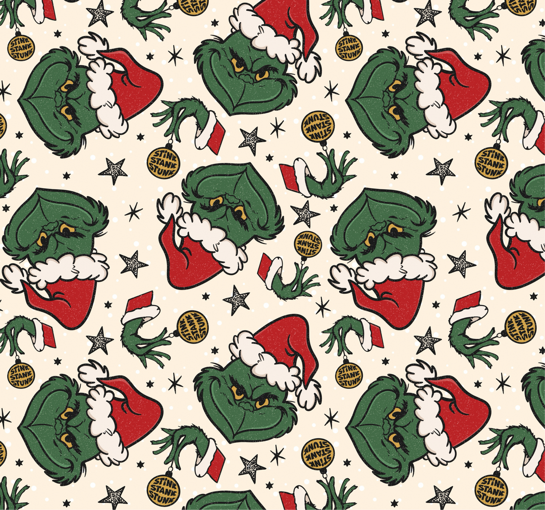 grinch christmas Men's Scrub Cap Surgical Hat, by Sunshine Caps Co