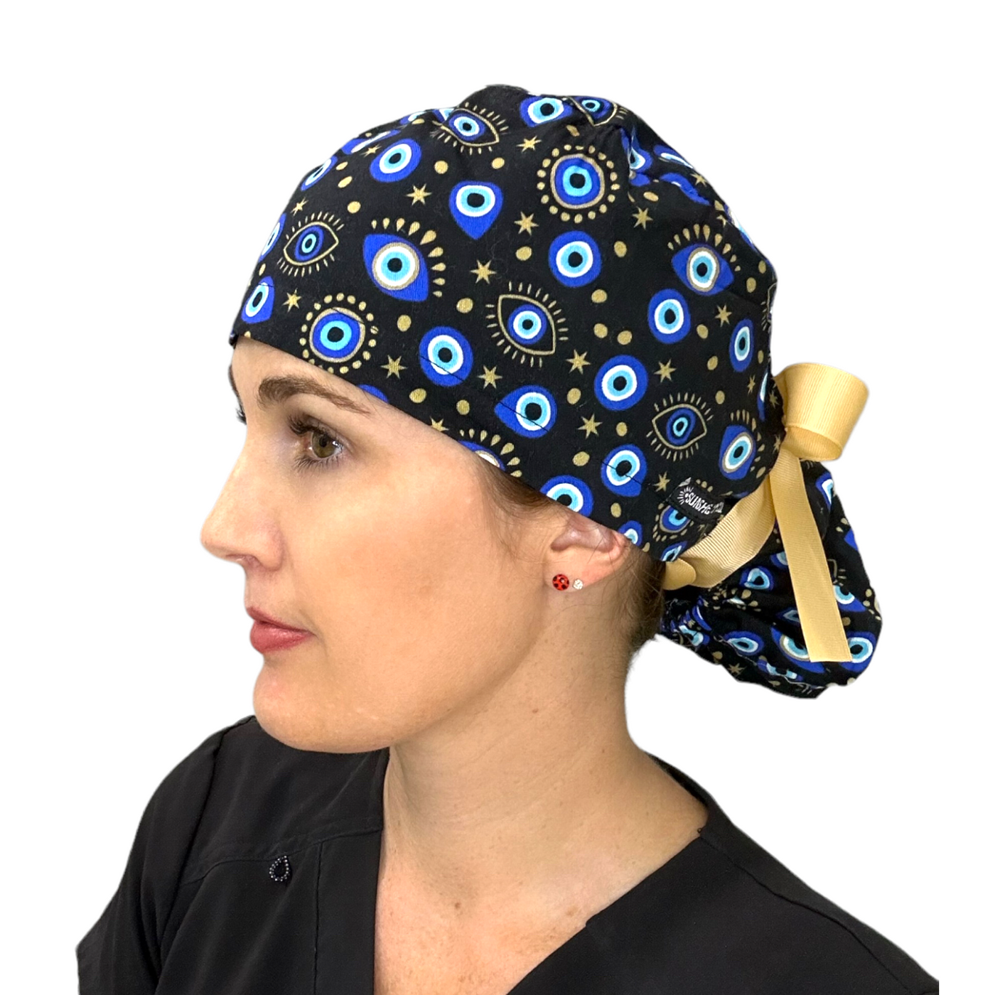 Evil Eye Black- Ponytail