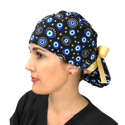 Evil Eye Black- Ponytail