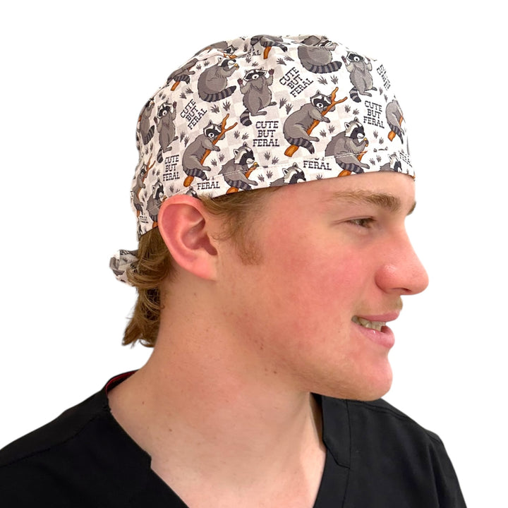 Cute but Feral- Classic/Men's Scrub Cap