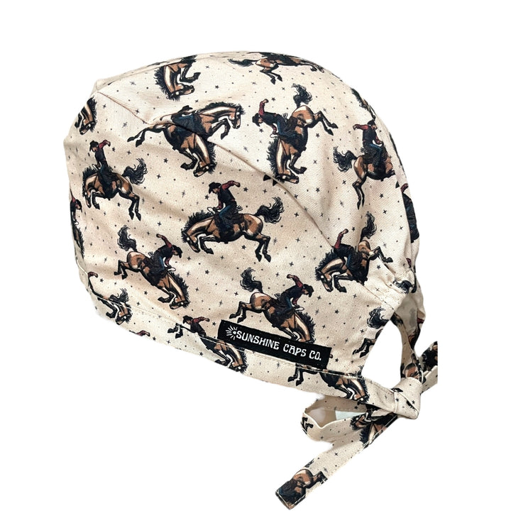 Rodeo Men's Scrub Cap Surgical Hat, by Sunshine Caps Co