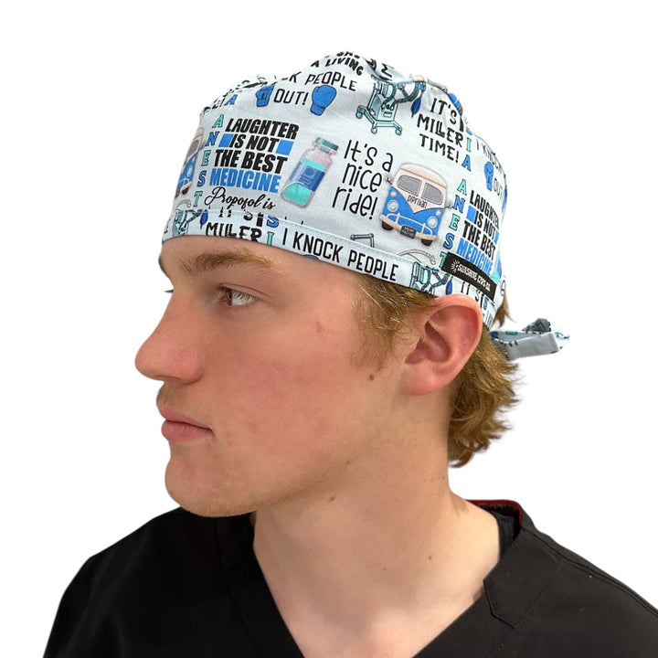 Anesthesia- Classic/Men's Scrub Cap