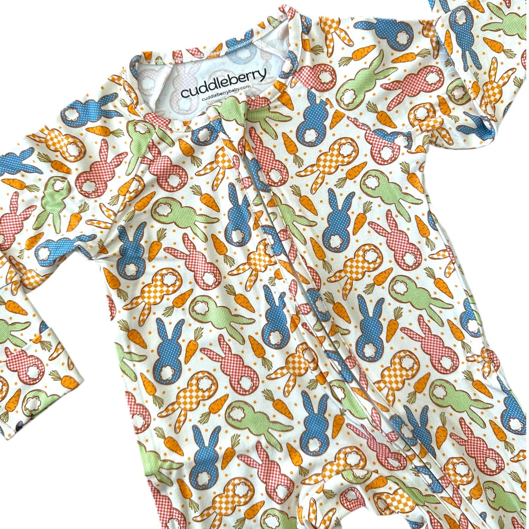 Cottage Bunny Bamboo Zipper Sleeper