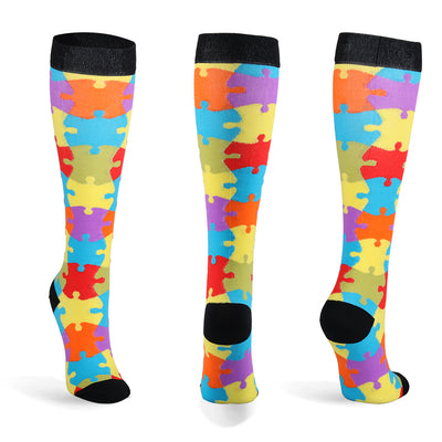 Autism Awareness- Compression Socks