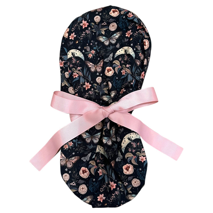 Moon Garden- Ponytail Scrub Cap