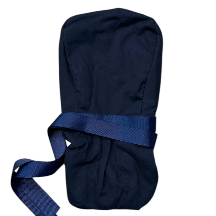 Navy Solid- Ponytail