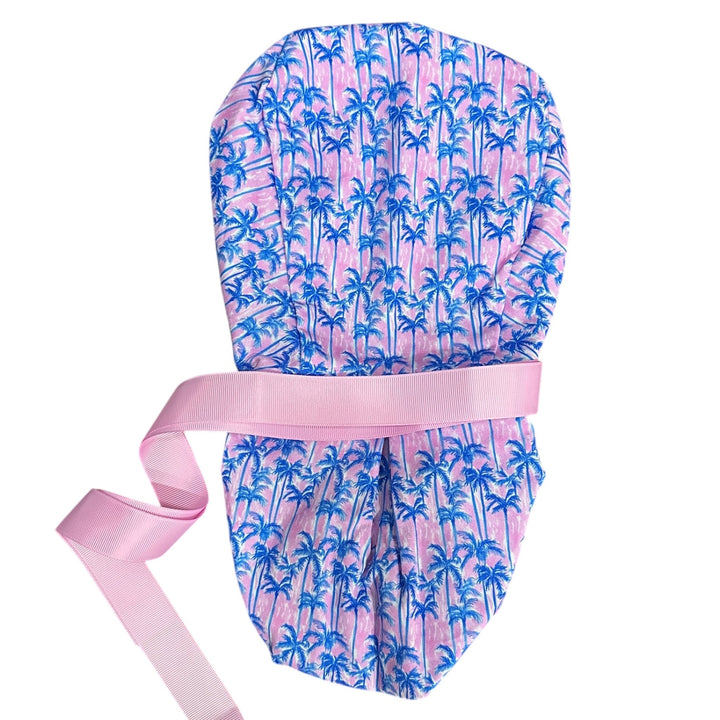 Malibu Palms- Ponytail Scrub Cap