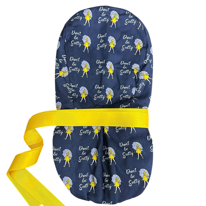 Don't Be Salty- Ponytail Scrub Cap