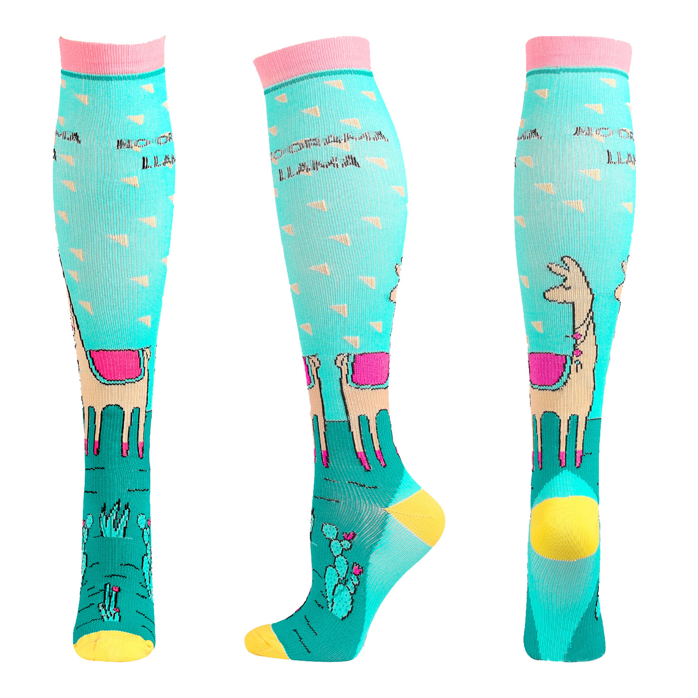 No Drama Llama- Compression Socks