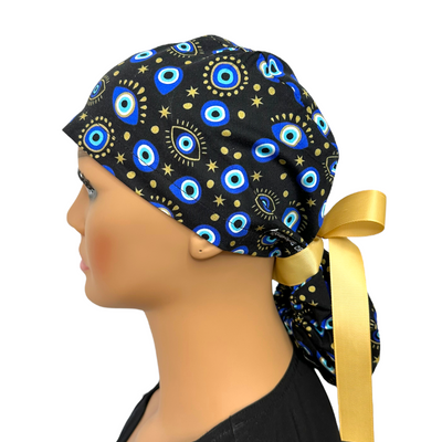 Evil Eye Black- Ponytail