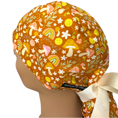 Retro Mushroom- Ponytail