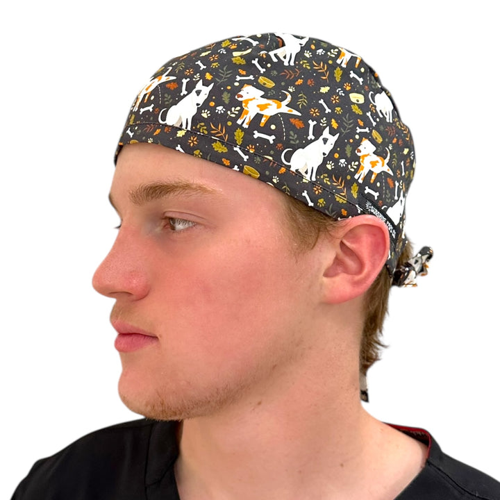 Dog Days of Fall- Classic/Men's Scrub Cap