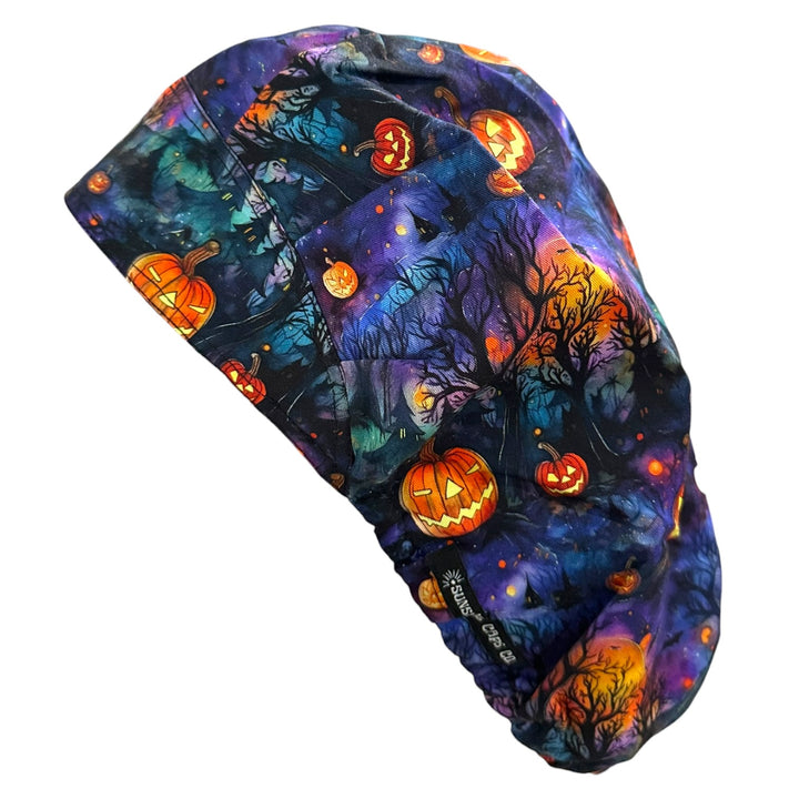 Haunted Woods- Bouffant Scrub Cap