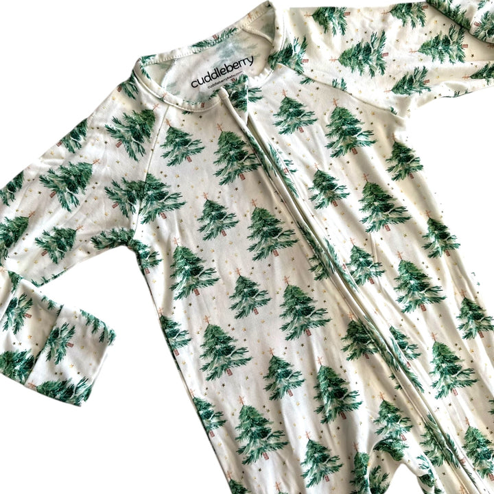 Christmas Tree Zipper Sleeper