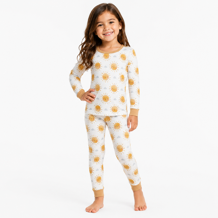 Boho Sun Long Sleeve Two-Piece PJ's