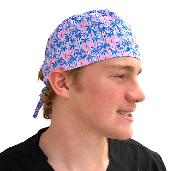 Malibu Palms- Classic/Men's Scrub Cap