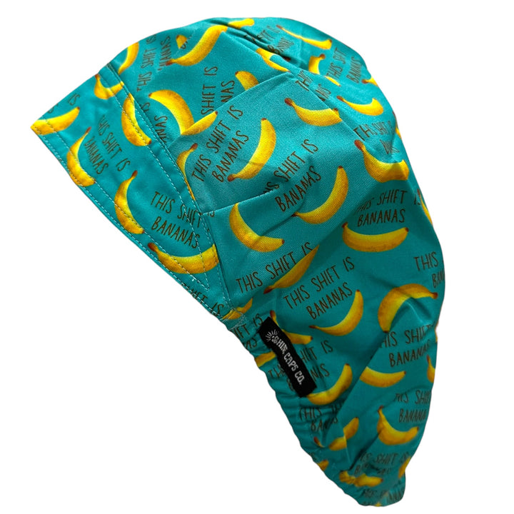 Shift is Bananas- Bouffant Scrub Cap