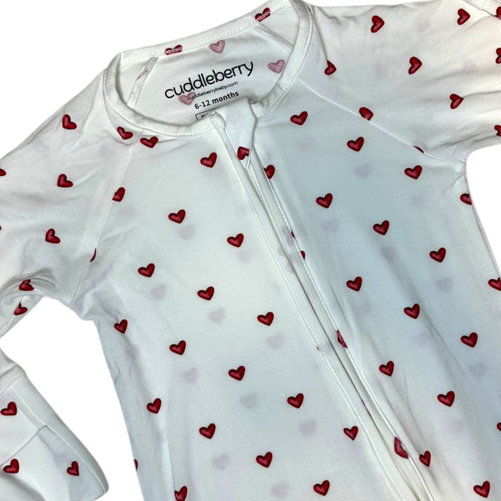 Valentine Simple Love Zipper Sleeper