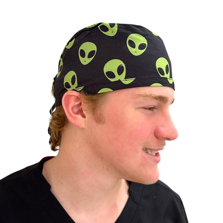 Alien Encounter- Classic/Men's Scrub Cap