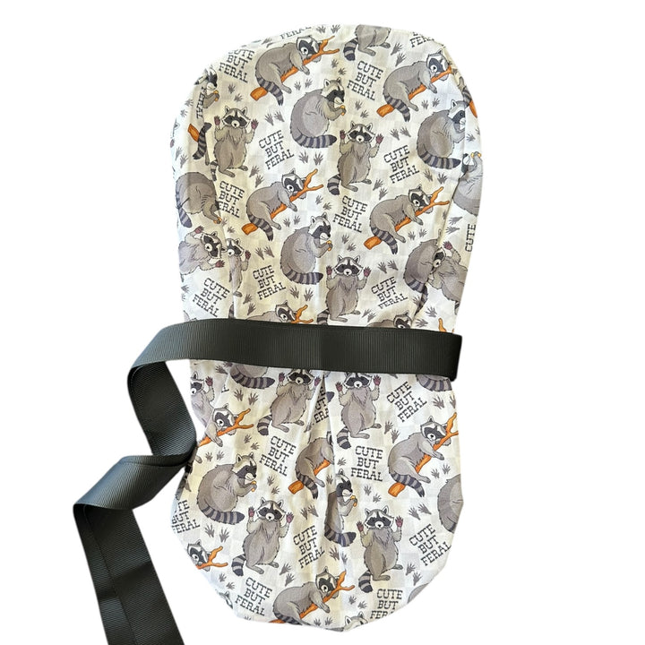 Cute but Feral- Ponytail Scrub Cap