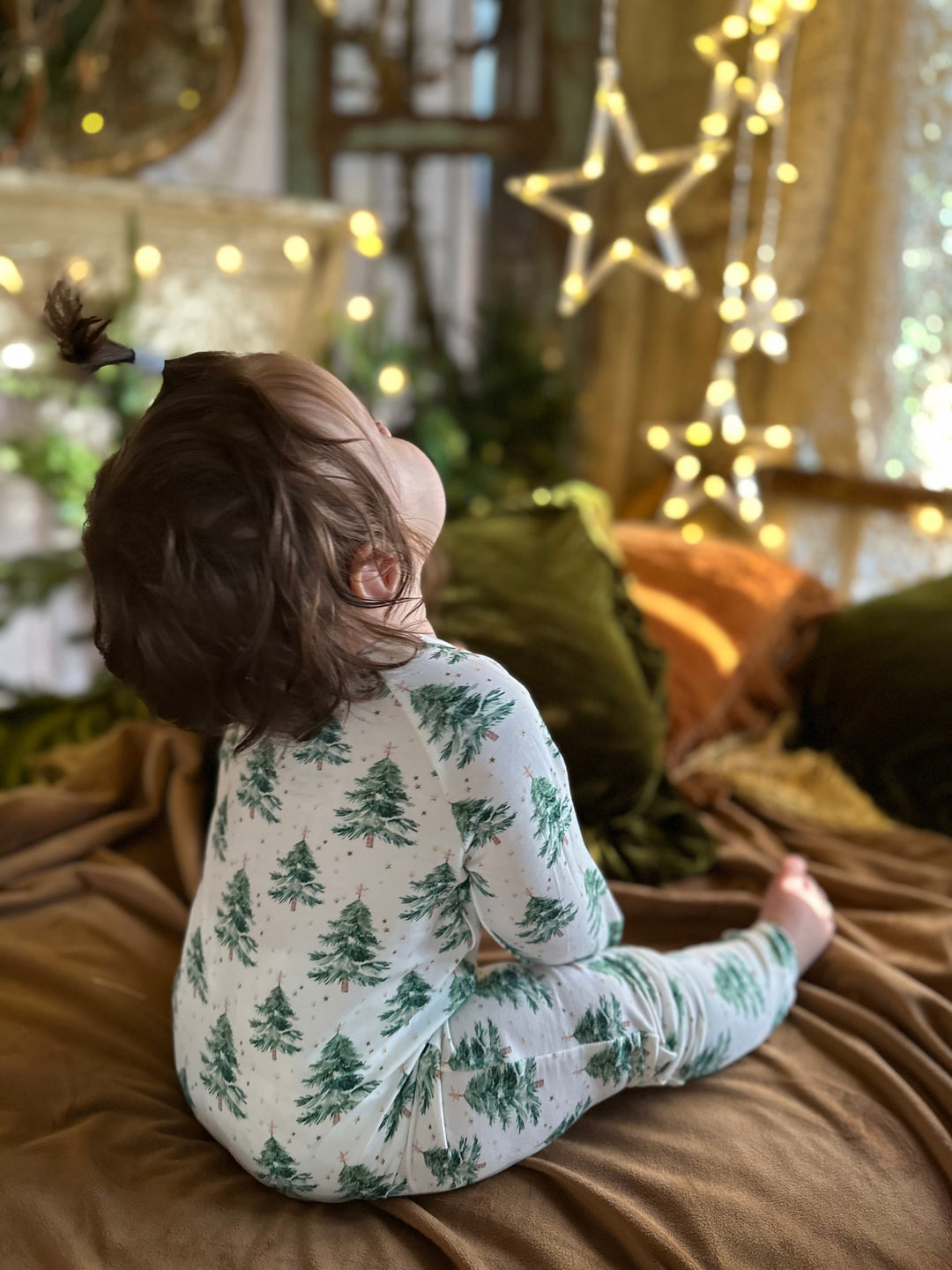 Christmas Tree Zipper Sleeper