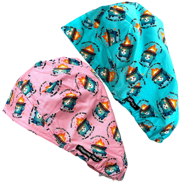 Dumpster Fire- Bouffant