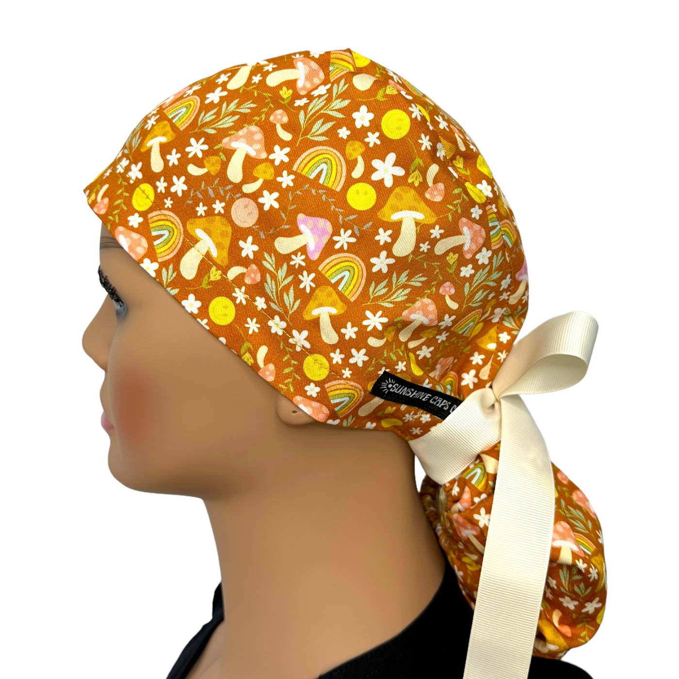 Retro Mushroom- Ponytail