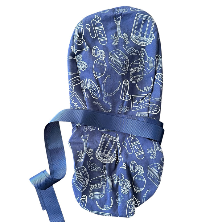 Breathe Easy Respiratory- Ponytail Scrub Cap