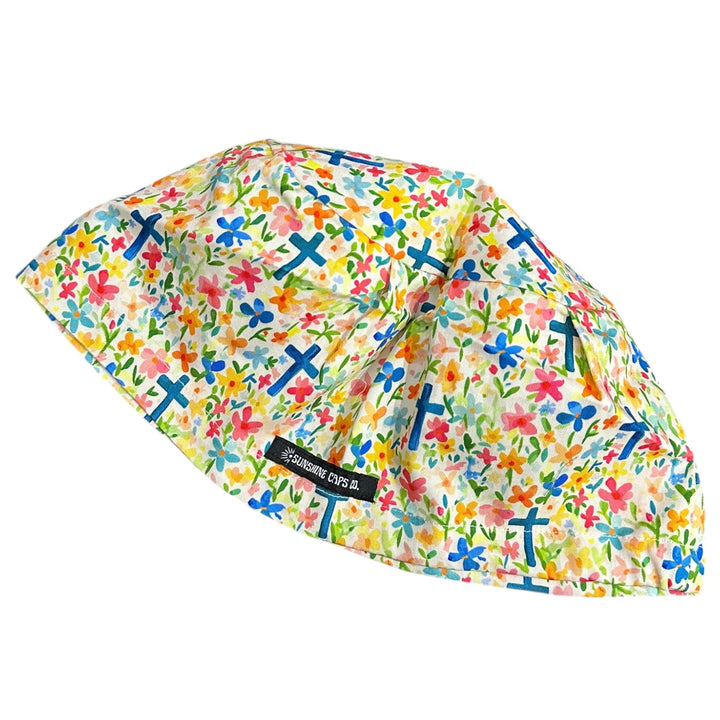 Garden of Grace- Euro Scrub Cap