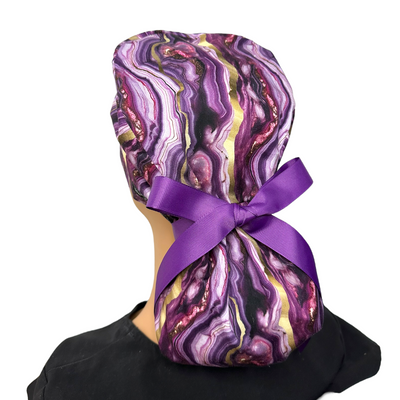 Purple Agate- Ponytail