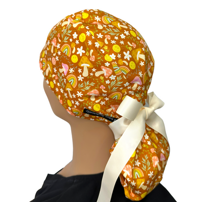 Retro Mushroom- Ponytail