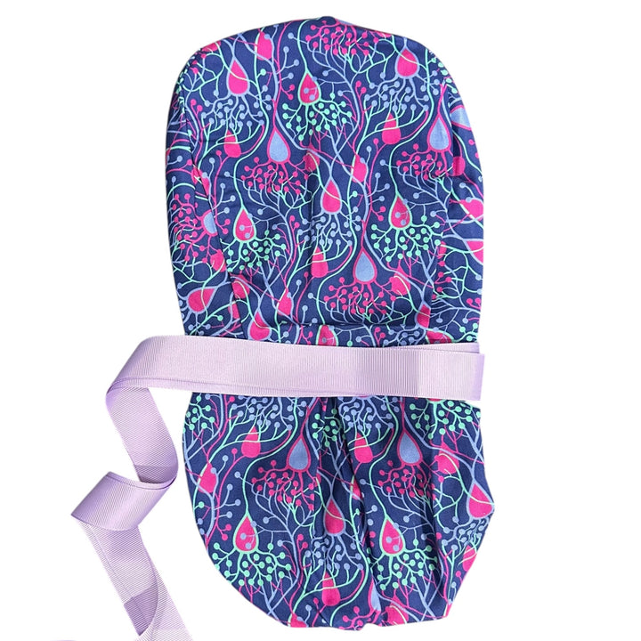 Neural Network- Ponytail Scrub Cap