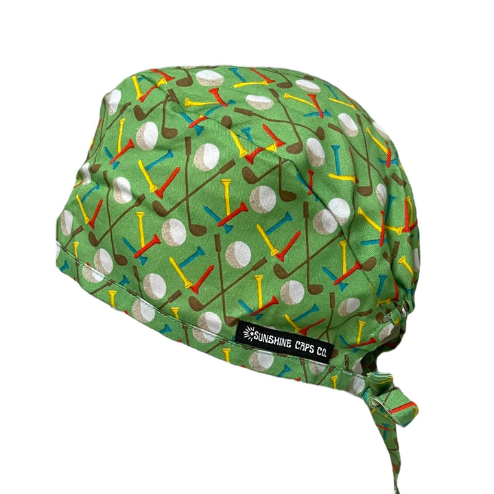 golf Men's Scrub Cap Surgical Hat, by Sunshine Caps Co