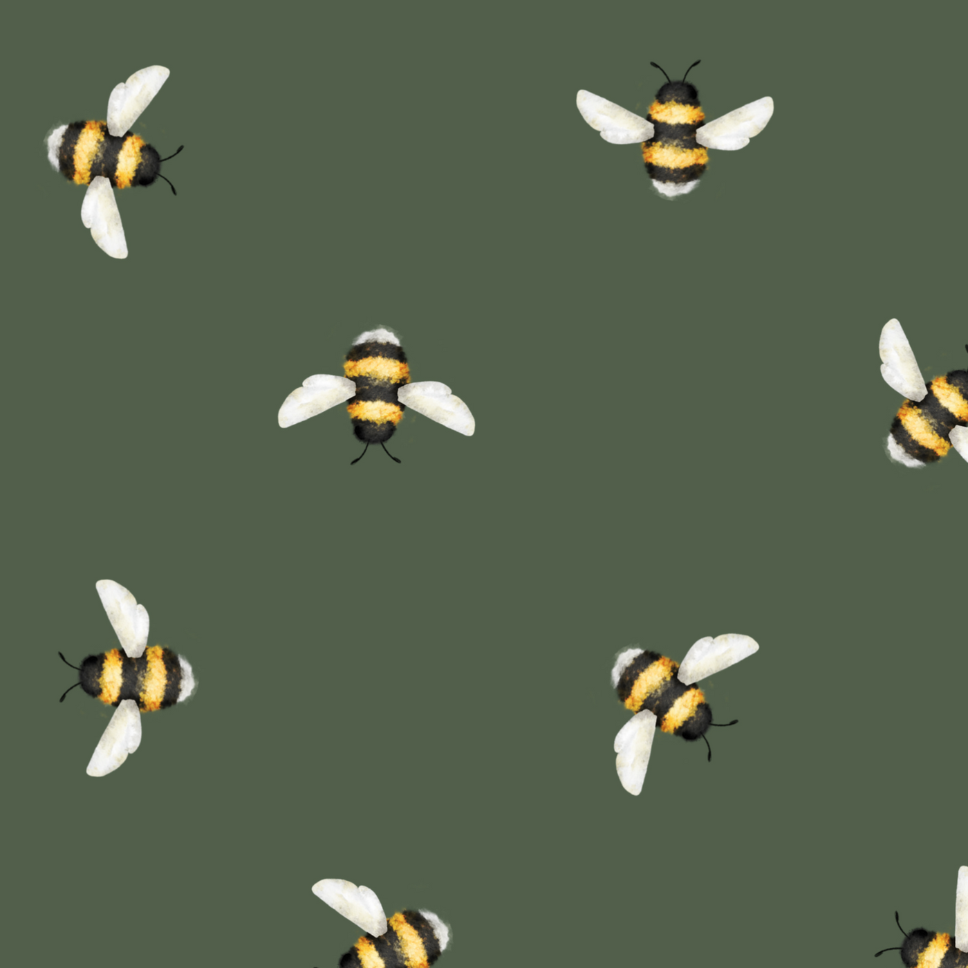 Buzzing Bees- Ponytail